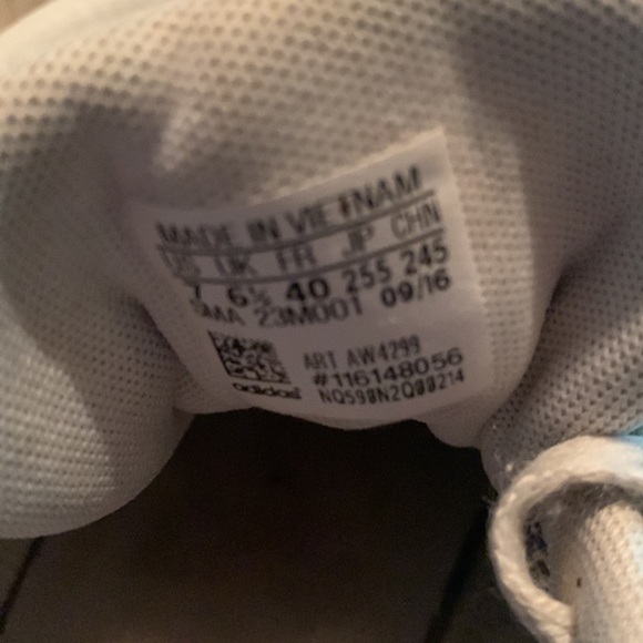 Adidas Grand Court Sneakers White w/ Black Stripes Unisex Mens Size 7 Womens 9 - Picture 8 of 16